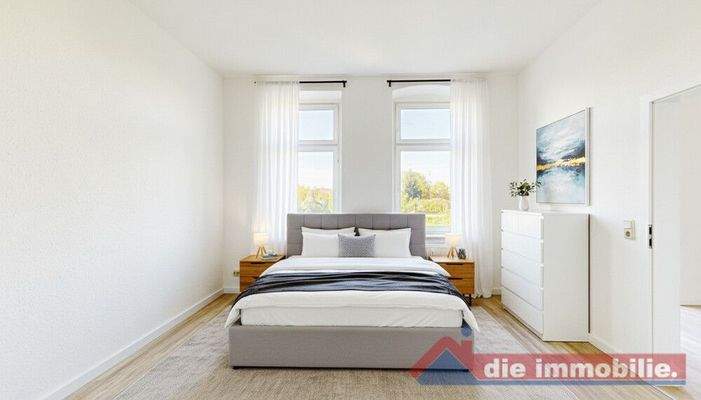 KI - möbliertes Schlafzimmer_WE 6