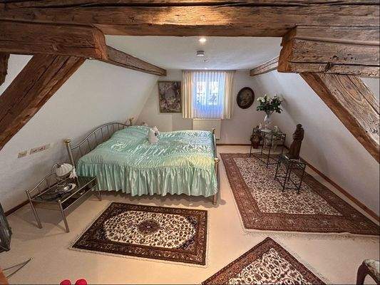 Schlafzimmer im Dachgeschoss