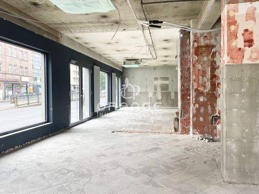 Weitläufig und hell....