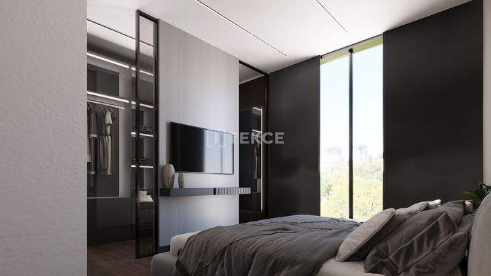 Semi-Detached Villas with Pool in Garden in İzmir Urla