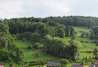 Blick vom Grundstück