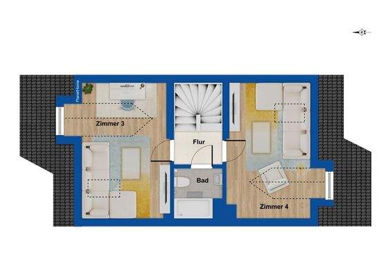 Grundriss Dachgeschoss