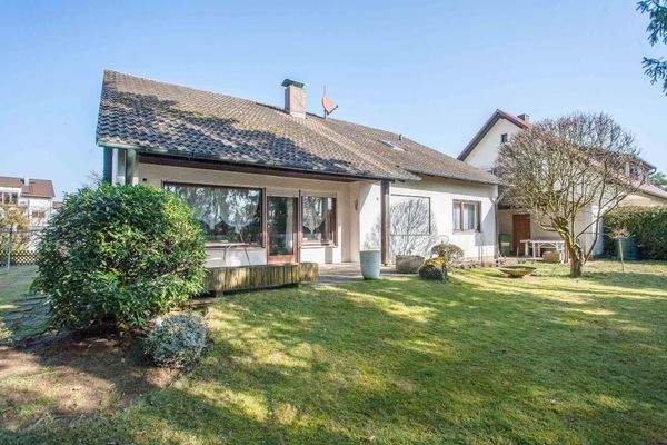 Rückansicht des Hauses