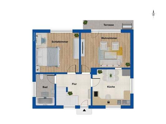 Grundriss Erdgeschoss