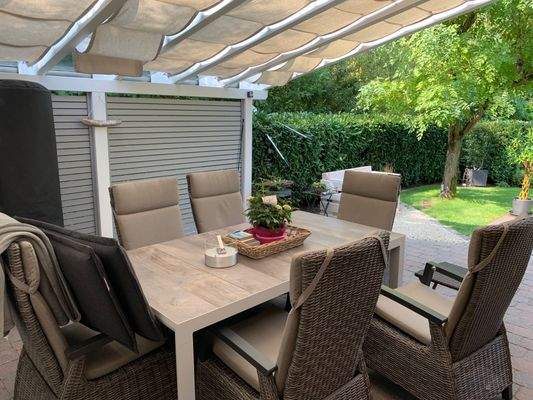 Wintergarten im Sommer