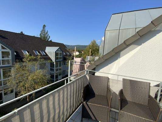 Blick vom Balkon zum Herkules