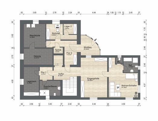 Grundriss EG