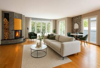 Wohnzimmer (KI-generiert)