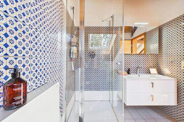 Badezimmer auf der Dachetage