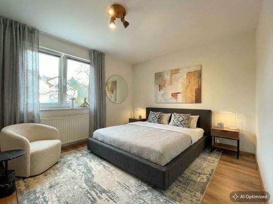 [KI-optimiertes Foto] [KI-optimiertes Foto] Schlafzimmer