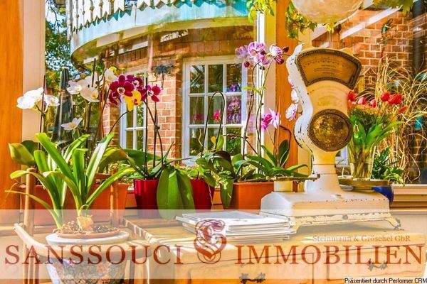 Ausblick aus dem Wintergarten