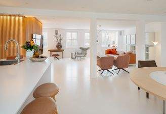 offener Wohn- und Essbereich