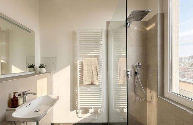 Duschbad mit Tageslicht