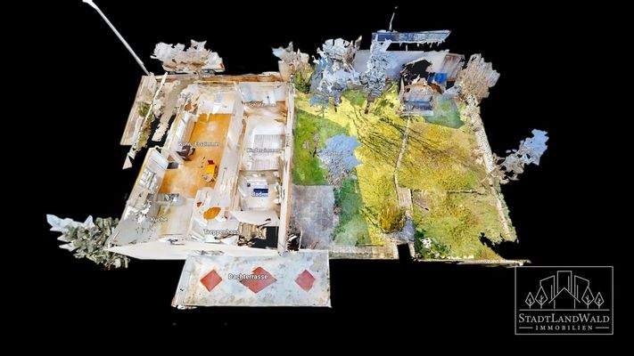 Schematischer Grundriss - OG - 3D