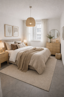 Schlafzimmer Visualisiert