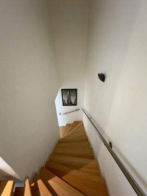 Blick ins Treppenhaus