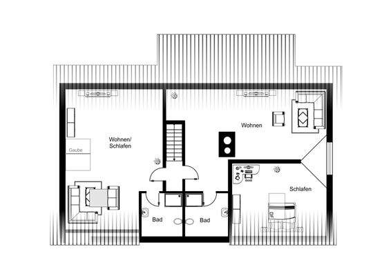 Grundriss Dachgeschoss