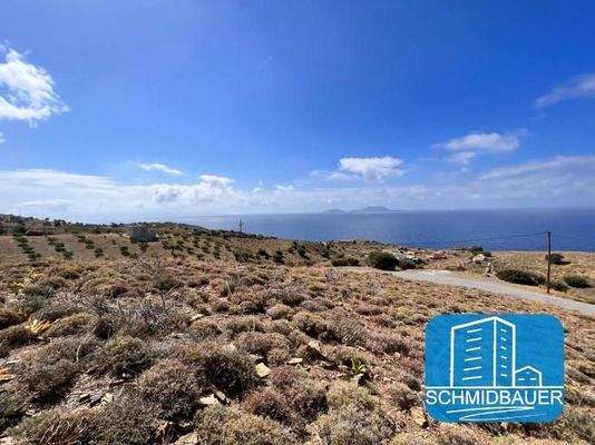Kreta, Agios Pavlos: Grundstück mit herrlichem Blick auf das Libysche Meer zu verkaufen