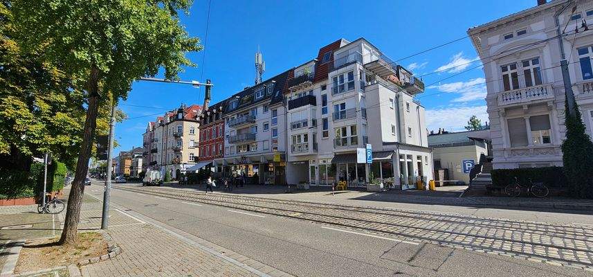 Hausansicht von der Günterstalstraße 