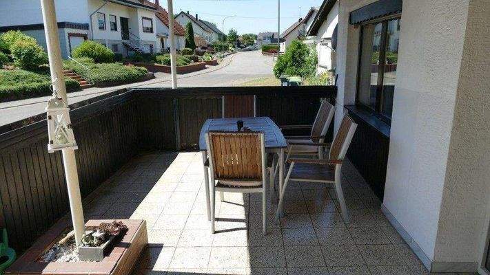 Terrasse am Eingangsbereich