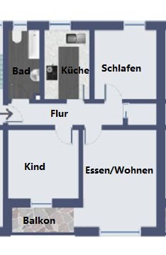 Grundriss Wohnung Typ 2