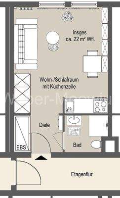 3467 Grundriss Apartment