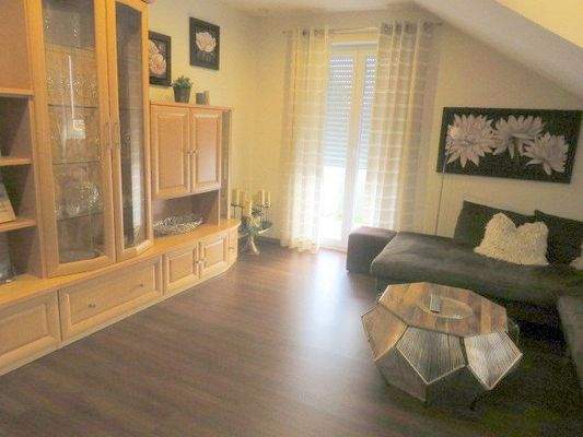 Teil des Wohnzimmer im DG