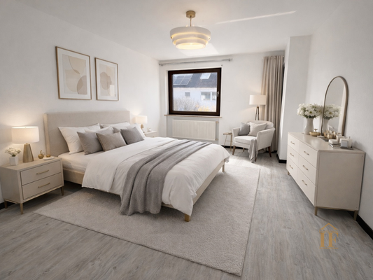 Schlafzimmer OG visualisiert