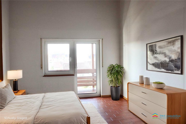 Schlafzimmer 1. OG - virtually staged