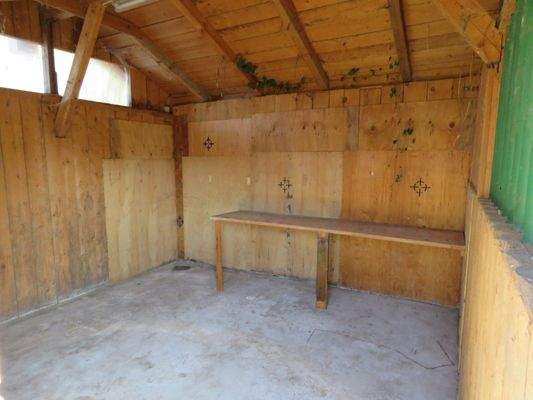 Lager im Nebengebäude 