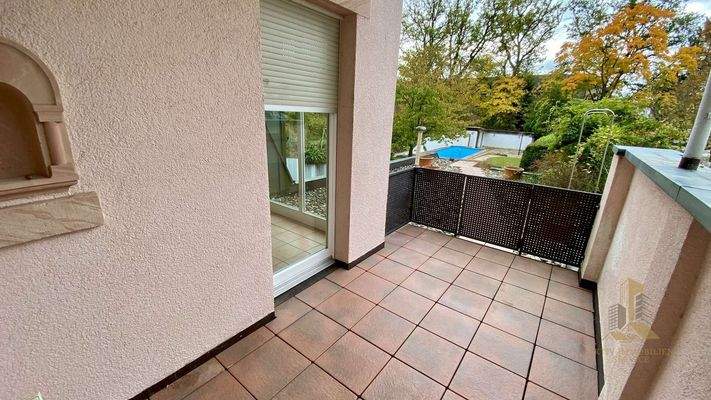 Terrasse an der Küche