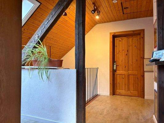 Empore im Dachgeschoss