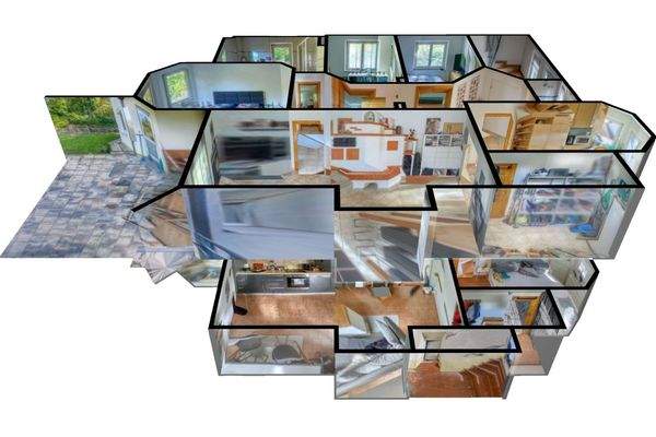 3D Grundriss - Gesamt