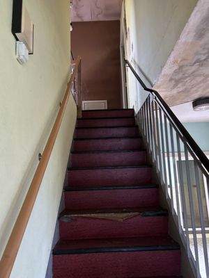 Treppe ins Dachgeschoss