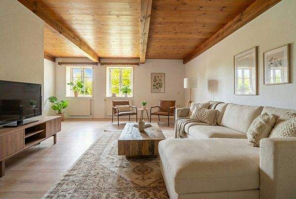 -virtuell möbliert-Wohnzimmer 