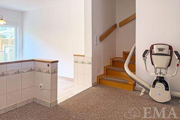 Treppenlift im ganzen Haus
