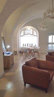 Eingangsbereich vom Inneren