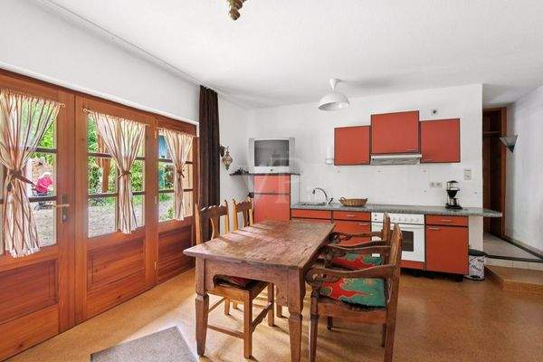 Küche und Essbereich großes Apartment