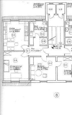 Grundriss - L8 WE12 2. OG_1. DG links