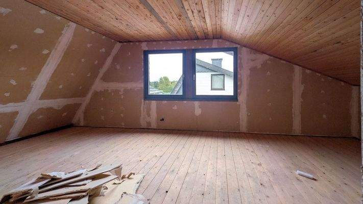 Raum im Dachgeschoss