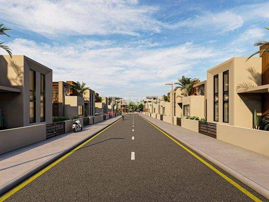 Detached Villas with Gardens in Iskele North Cyprus