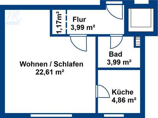 Grundriss-Wohnung -68 / 3-OG