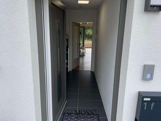 Musterhaus - Eingang