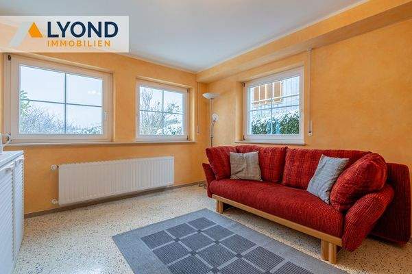 Wohnraum mit Sauna UG