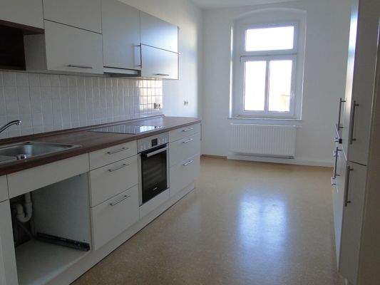 Küche mit Einbauküche