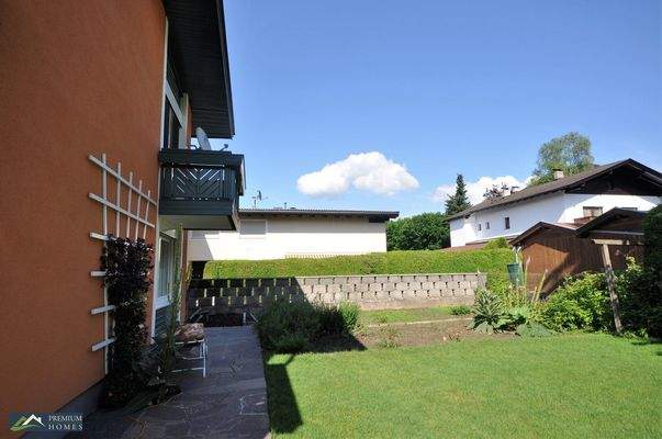 Haus in Wörgl - weiterer Gartenblick