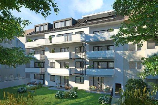 Außenansicht Garten Muster