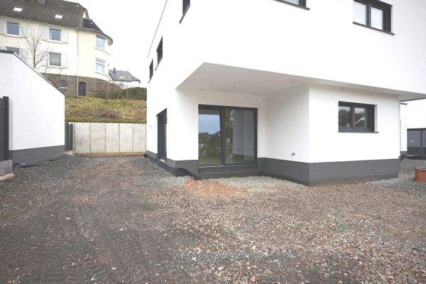 Terasse vor Wohnzimmer