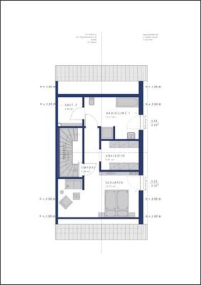 Grundriss Dachgeschoss