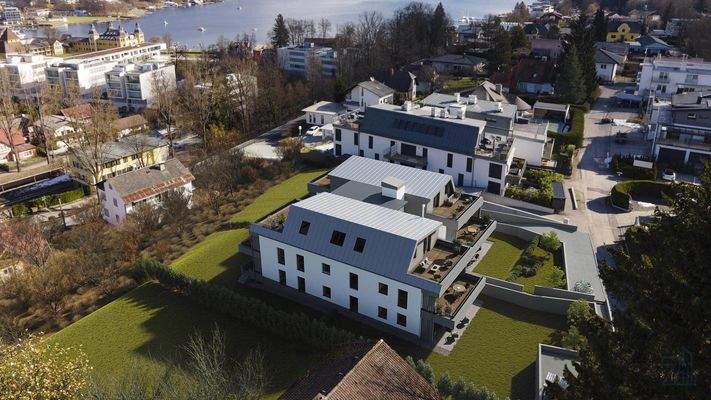 Neubauprojekt-Seeblick-II-9220-Velden-Vogelperspektive